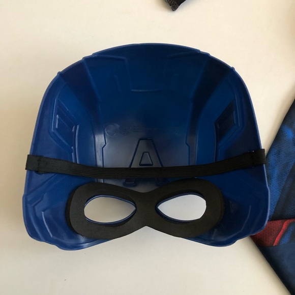 Marvel Captain America Boy Halloween Costume Size 10-12 - Picture 5 of 8